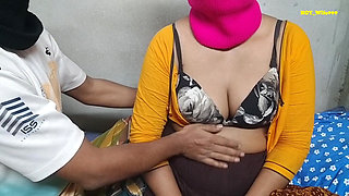 Village Wife with Husband First Time Tight Push Romance