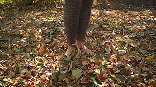 Leaves Crunching Underfoot Asmr