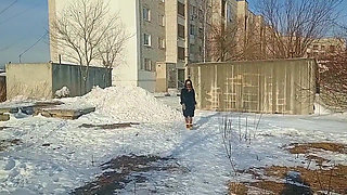 Winter has come! And that means it's time to walk in a fur coat!