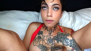 Roommate Fucks Me with my Panties on and Cums Inside Me!