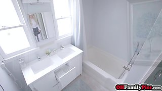 Promiscuous stepsister fucks stepbro