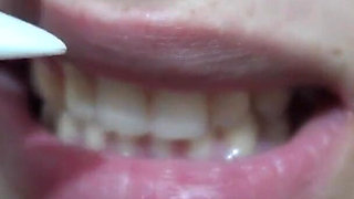 My Giantess Stepsister Puts Tiny Stepbrother in Her Nose as Punishment and Plays with Him