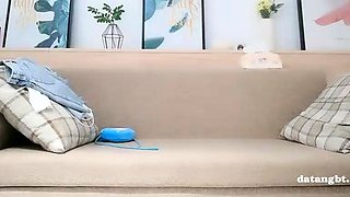 Voyeur Cam Catches Small tit Hairy Teen Nude At The Beach