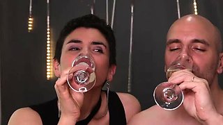 Happy New Year Cum Swallow - MILF Blowjob Homemade Sex Tape 2026