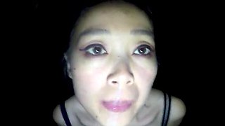 Tiny Asian Teen Takes a Dirty Cum Load While Dogging