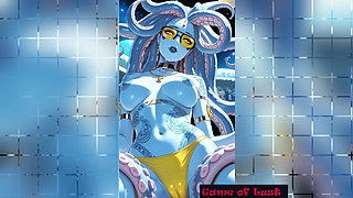 Gol Busty Alien Fantasy Animation V2