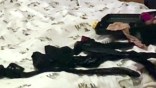 Cheeping Through the Window at Unsuspecting Couple Making Love