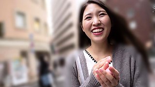Asian japanese slut groped outdoors