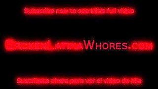 Busty Latina Teen Mia Cries During Rough DP Threesome - Hardcore BDSM & Humiliation