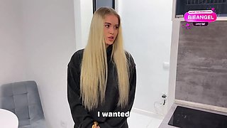 The neighbor came for salt, but it all concluded in boinking!