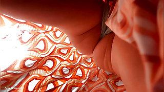 OMG! Dick random guy cuming right in my transparant panties under my dress. Cock hot rubs pussy. Dirty fantasy on the bus