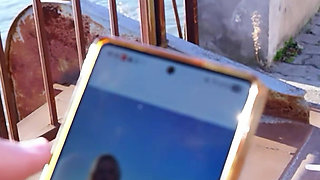 German Scout - Skinny German Teen Amber Kawaii Get Leg Shaking Orgasm at Casting Sex