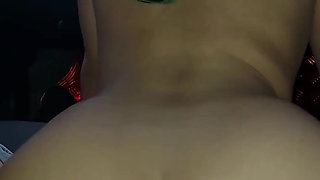 Aunt Anne's Wedding Dress with a Shaved Face