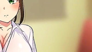 Sex with the Part-time Worker with Big Breasts and a Ponytail - the Motion Anime