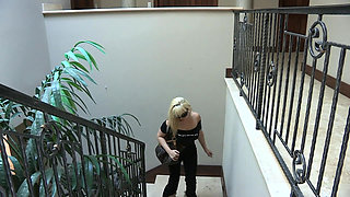 Total domination for the blonde MILF eager of dirty and kinky sex game