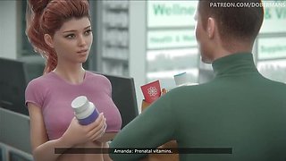 Amanda Ep 18: Cheating Wife Gets Fucked by BBC in Parking Lot - Hot 3D Animation