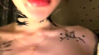 SMALL TIT BRUNETTE TATTOOED TEEN GIRLFRIEND CAUGHT IN SHOWER