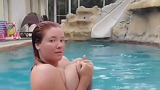 Swimming Naked in the Pool!