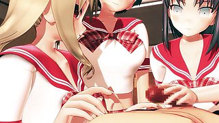 Come-hither fancy woman - titty fuck porn - Hentai PD