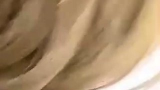 Close up POV of teen sucking cock