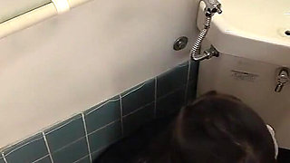 College Girls Footage of Sex in the Restroom 3-9