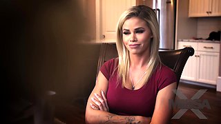 Olivia Ryder Blonde Blowjob Brunette Car Handjob