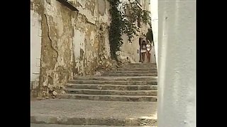 Hot Models Piss Liters Outdoor in Mallorca - Fanny Steel Blowjob