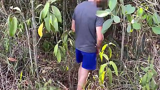 He Was Spying On Me When I Was Masturbating In The Bush, I Fucked Him Hard 10 Min With Seb Fox