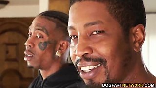 Eliza Ibarra Pool Cleaner Takes Huge BBC First Time - Rough Doggystyle Facial Cumshot