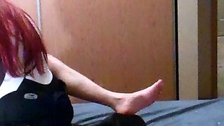 Femdom fetish spanking smothering humiliation