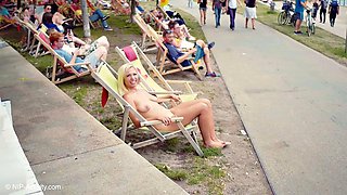 Gabi gold nude in public berlin 4