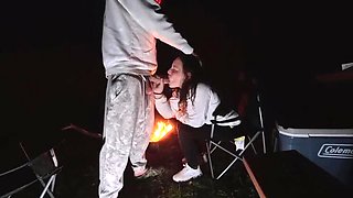 Curvy Wife Mya Lane Bent Over at Camp - Public Outdoor Sex with Ryland Ryker
