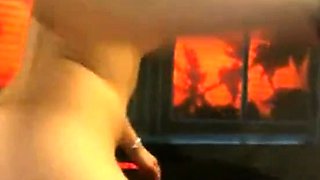Latina Webcam Girl: Anal Dildo Striptease
