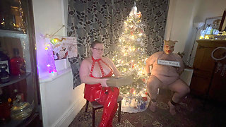 Mrs Kinkmas Christmas Story with Satana's Piggy.