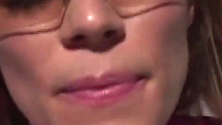 Hot Blonde Sucks a Long Dick Until He Cums in Her Mouth