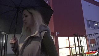 GERMAN SCOUT - Perfect Round Booty German Babe Marie Cherie Pick Up for First Casting Fuck in Berlin