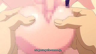 Awesome hentai anal sex with stunning excited nurse