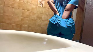 Nurse Pissed in Bathroom of Doctor Guzman's Office