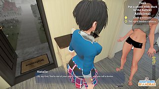 Hot lesbians, fantasies, stance