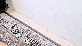 Mistress Humiliates Her Slave  Foot & Shoe Worship Training with Collar Domestic BDSM  Part 6