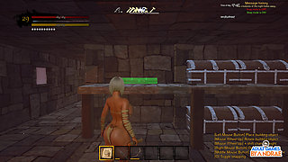 Ep9: Building a Basement in Our Stone House, Wicked Island Gameplay