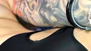 Horny in crotchless panties
