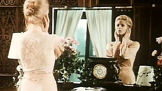 Vintage Threesome Garden Fuck with Busty Babes and Big Cock