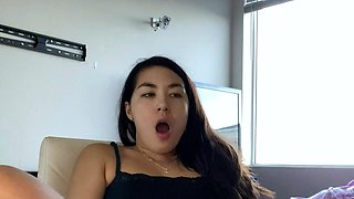 Chubby Busty Teen Solo Masturbation