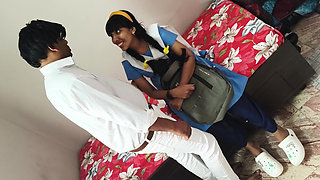 Coach Fucked Desi College Girl