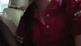 Quiet Girls Are Always the Wildest. Big Tits Wife Doing Sensual Blowjob