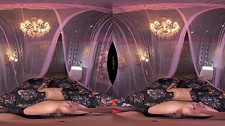 Attractive asian teen beauty crazy VR sex clip