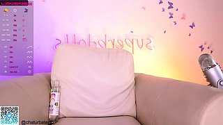 Horny asian teen solo