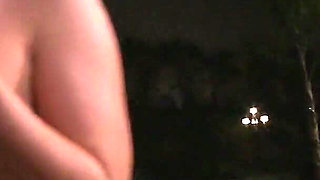 Teen with small tits fucks a horny stud during a house party