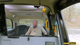 Jesse Ames' Steamy Blonde Heat in a Forbidden Taxi Rush